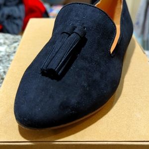 NIB J. Crew Black Tassel Loafers - Size 6